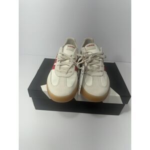Adidas Barreda Decode J Youth 5.5 White Red Gum Sneakers JQ8855 New Box